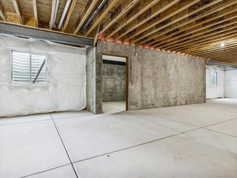 Entrance to "Safe Room" in Basement