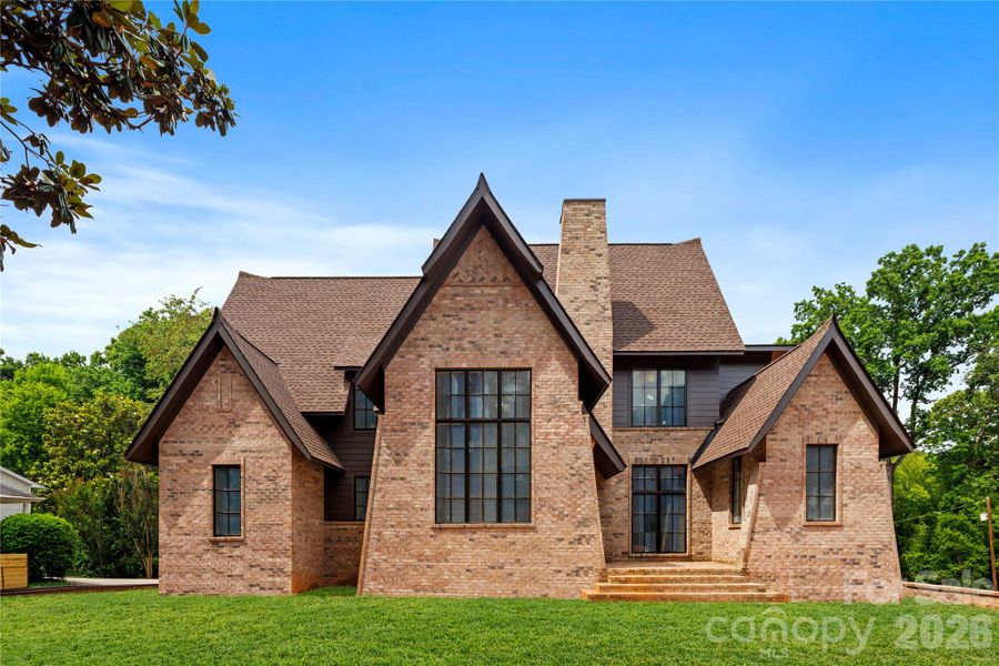 Front exterior of a new home in , Charlotte, NC, highlighting curb appeal (Image 6).