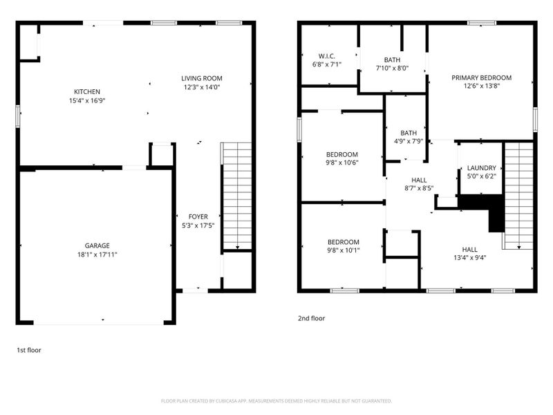 2D floor plan layout of this home in , Shelby, NC (Image 3).