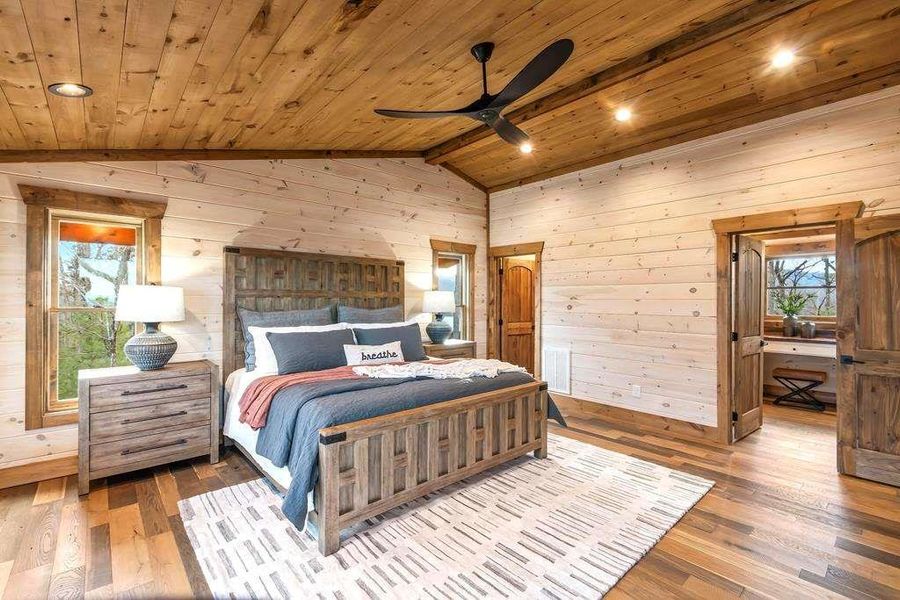 Furnished interior view inside a new home in , Blue Ridge (Image 13). Furnished interior view inside a new home in , Blue Ridge (Image 13).