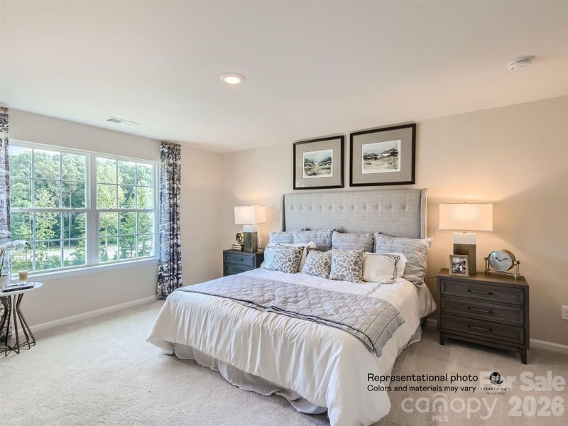 Furnished interior view inside a new home in Shannon Woods, Maiden (Image 7).