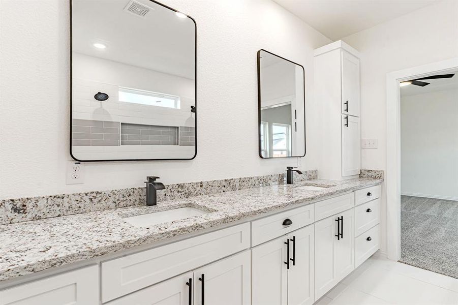 Furnished interior view inside a new home in , Granbury (Image 9). Furnished interior view inside a new home in , Granbury (Image 9).