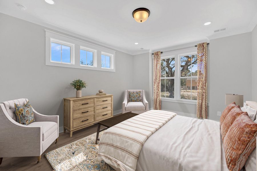 Furnished interior view inside a new home in Miller's Crossing, Johns Island (Image 33).