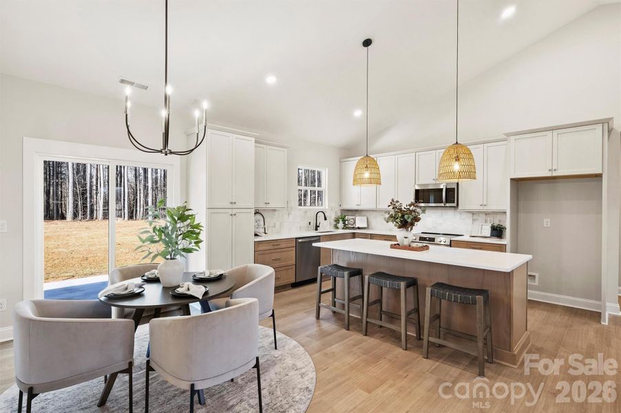 Furnished interior view inside a new home in , Lincolnton (Image 13).