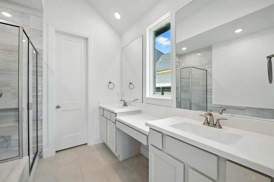 Furnished interior view inside a new home in Treeline, Justin (Image 6).