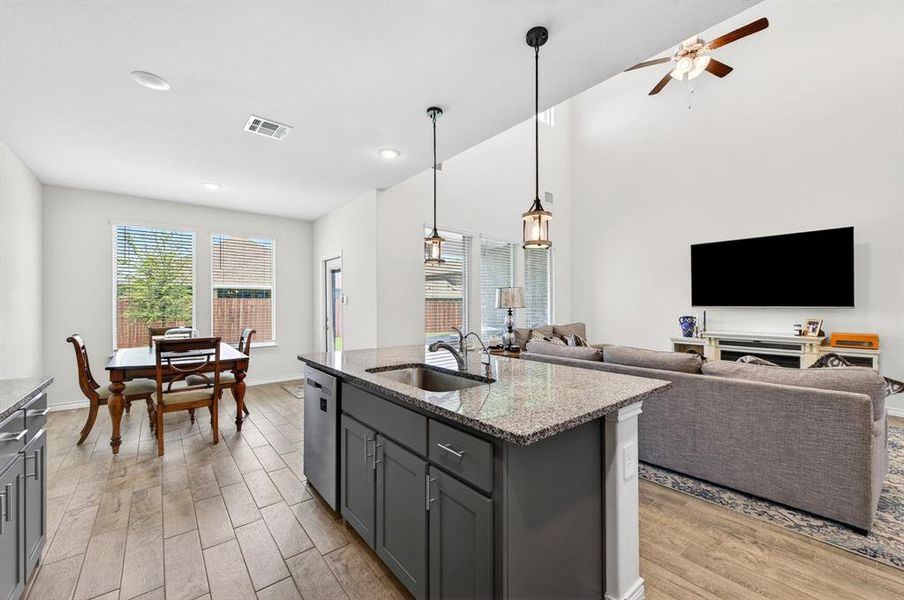Furnished interior view inside a new home in , Fort Worth (Image 4).