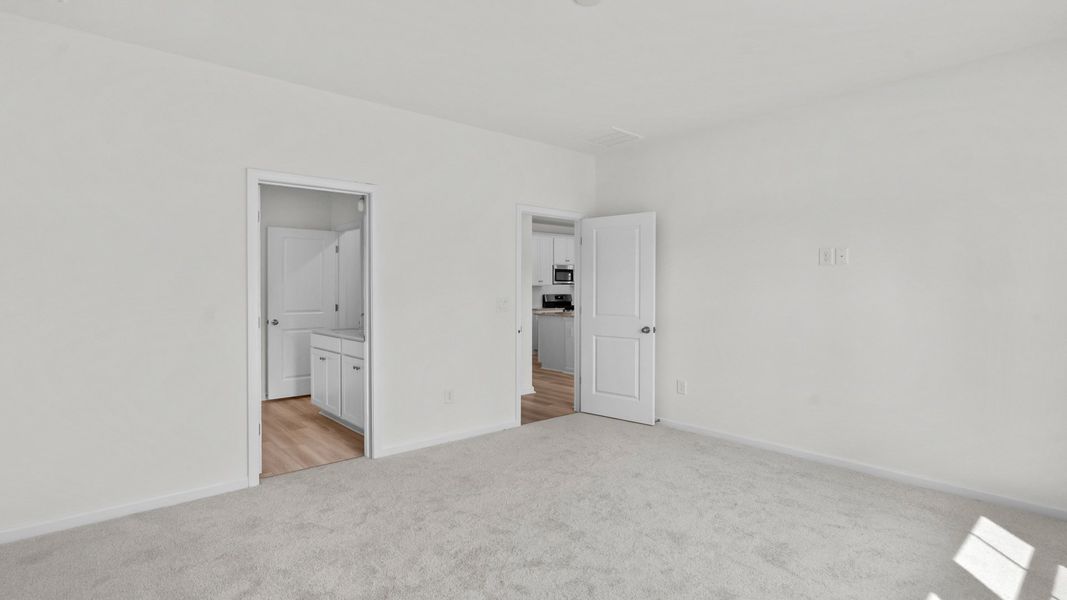Representative furnished interior of a home built from the Boynton III by DRB Homes in Chestnut Farms, Longs (Image 19).