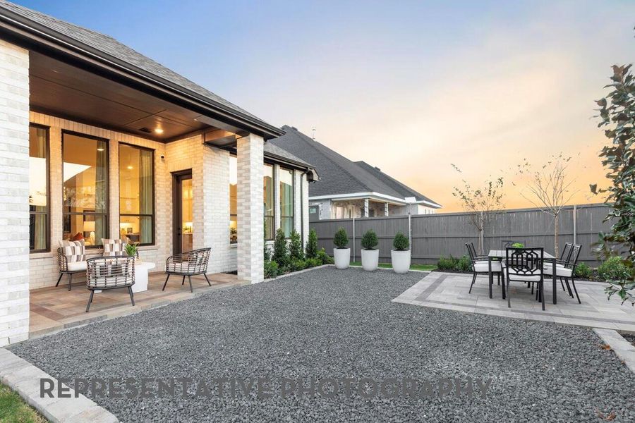 Exterior details and patio area of a home in Riceland, Mont Belvieu (Image 23).