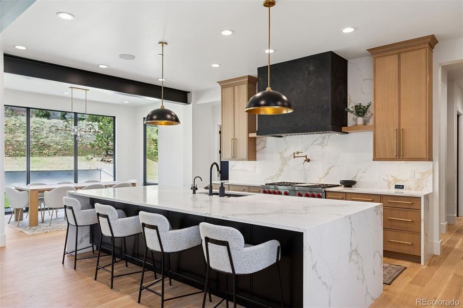 Furnished interior view inside a new home in , Littleton (Image 14).