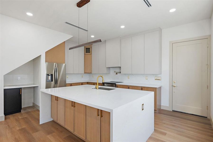 Furnished interior view inside a new home in , Tampa (Image 15). Furnished interior view inside a new home in , Tampa (Image 15).