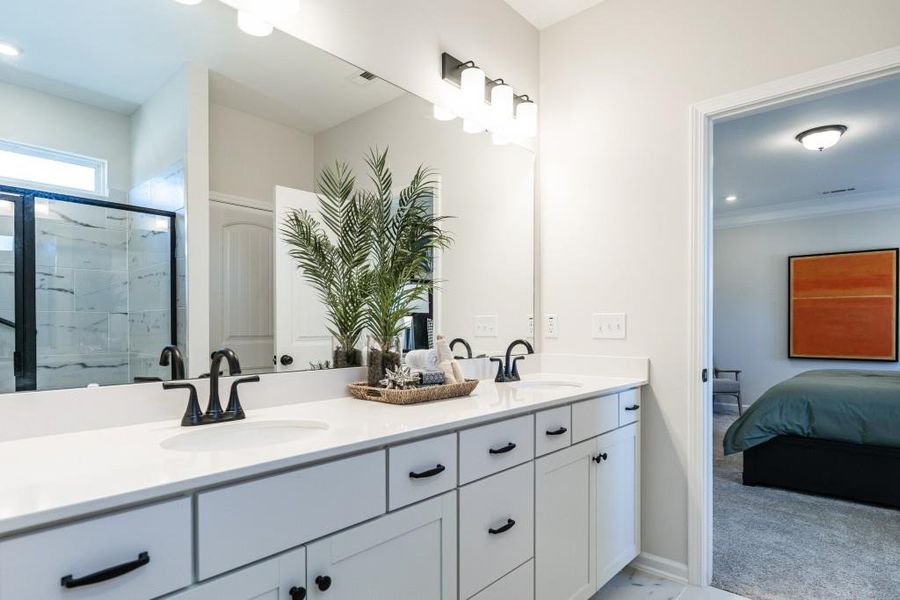 Furnished interior view inside a new home in Duncan Farm, Cartersville (Image 20).