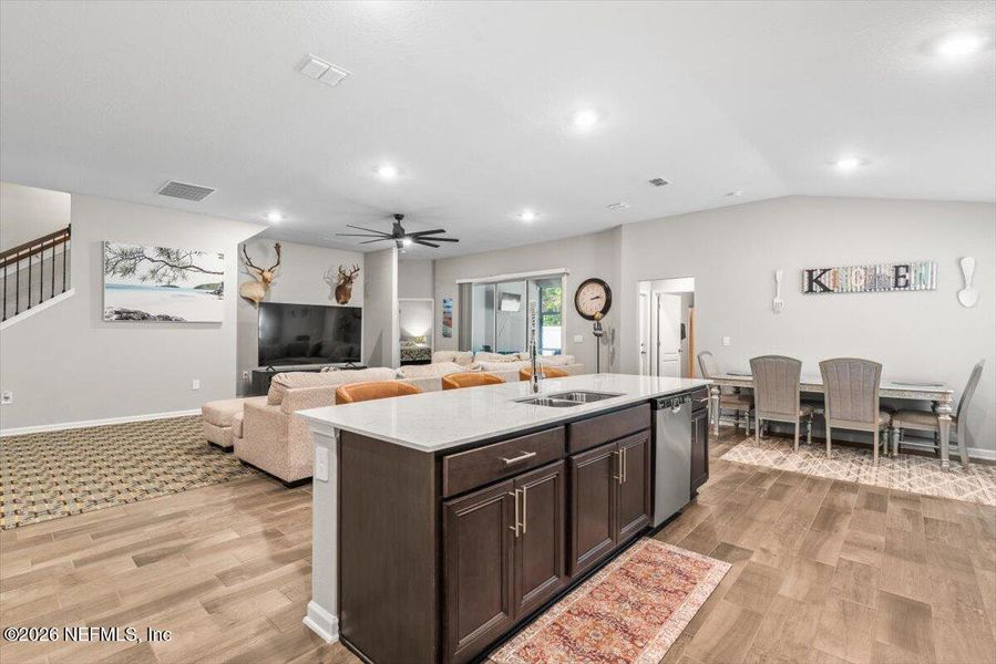 Furnished interior view inside a new home in Pecan Ridge, Jacksonville (Image 15).
