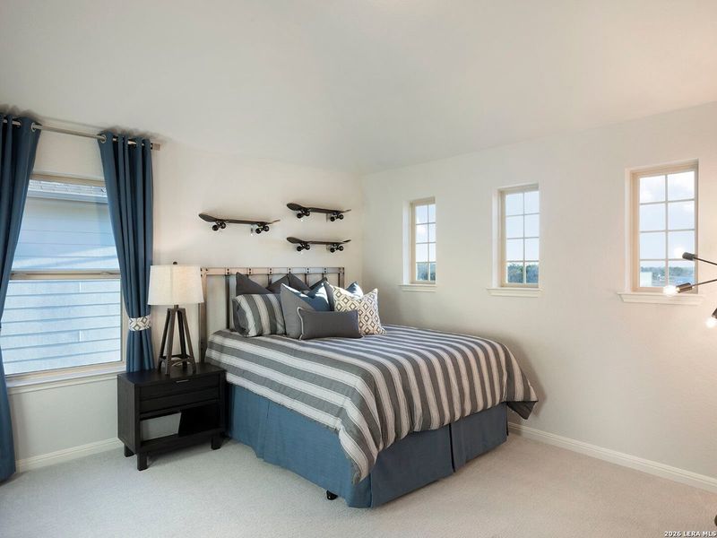 Furnished interior view inside a new home in , San Antonio (Image 4).