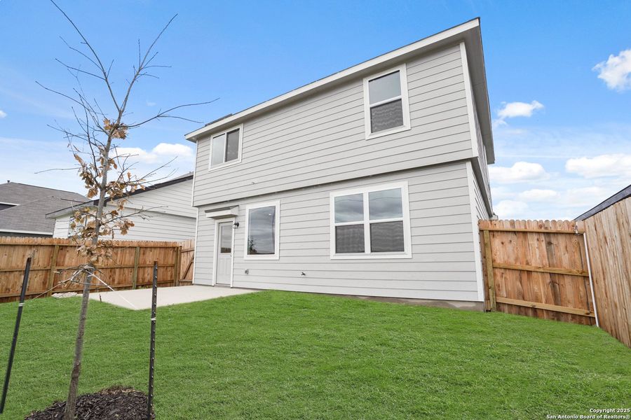 Exterior details and patio area of a home in Dauer Ranch, New Braunfels (Image 17). Exterior details and patio area of a home in Dauer Ranch, New Braunfels (Image 17).