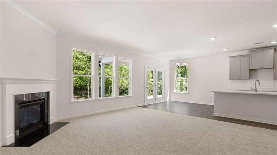 Spacious, unfurnished interior of a new home in Wildwood, Covington (Image 28).