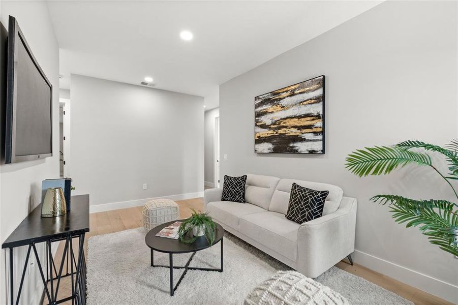 Furnished interior view inside a new home in College Park, Orlando (Image 41). Furnished interior view inside a new home in College Park, Orlando (Image 41).