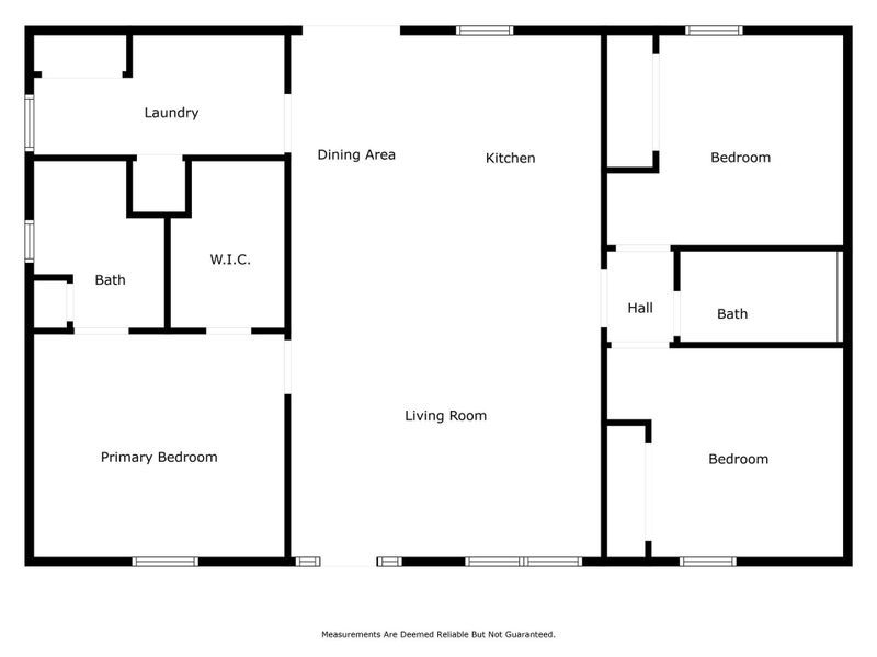 2D floor plan layout of this home in , Hickory, NC (Image 4).