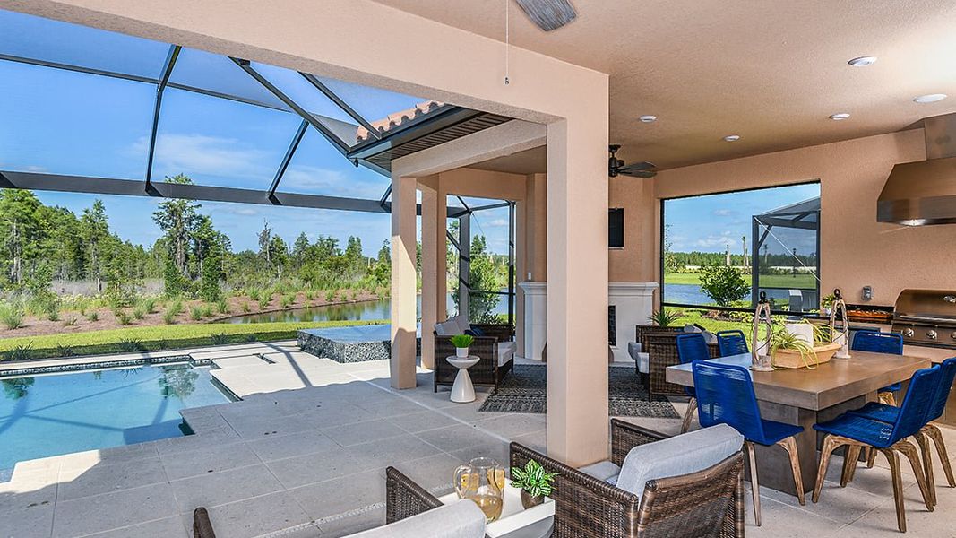 Representative furnished interior of a home built from the Farnese by Taylor Morrison in Esplanade at Wiregrass Ranch, Wesley Chapel (Image 25). Representative furnished interior of a home built from the Farnese by Taylor Morrison in Esplanade at Wiregrass Ranch, Wesley Chapel (Image 25).