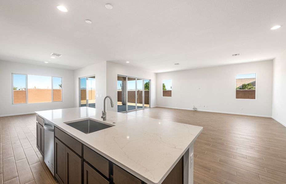 Furnished interior view inside a new home in Soleo, San Tan Valley (Image 5).