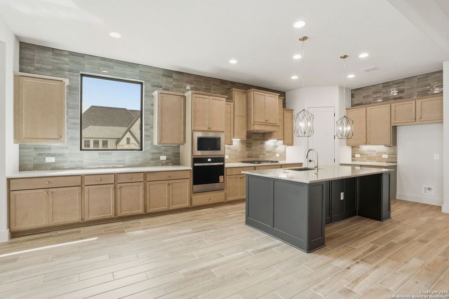 Furnished interior view inside a new home in Kinder Ranch 70's, San Antonio (Image 6). Furnished interior view inside a new home in Kinder Ranch 70's, San Antonio (Image 6).