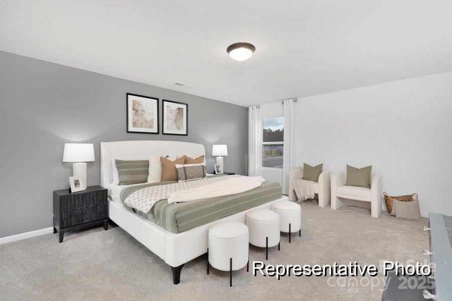 Furnished interior view inside a new home in Colvin Park, Rock Hill (Image 28).