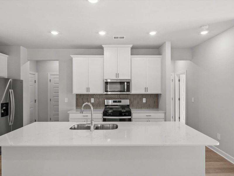 Furnished interior view inside a new home in Cedar Shoals – Heritage Collection, Piedmont (Image 3).