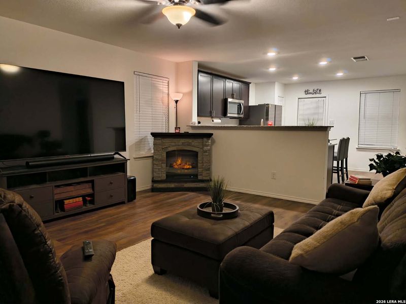 Furnished interior view inside a new home in Dove Song, Marion (Image 5).