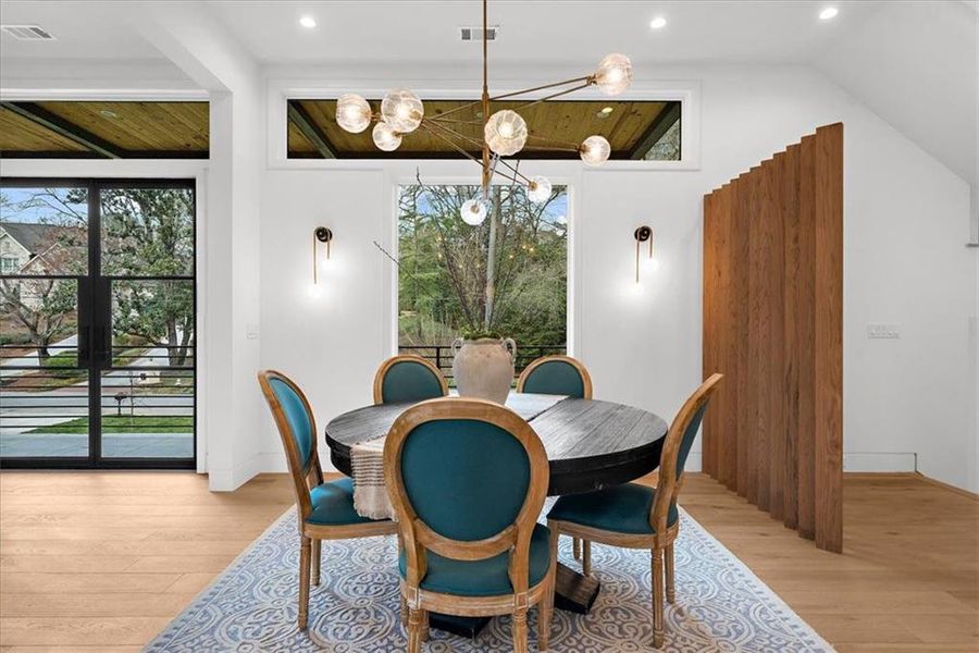 Furnished interior view inside a new home in , Atlanta (Image 52).