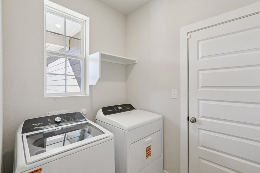A small white kitchen.