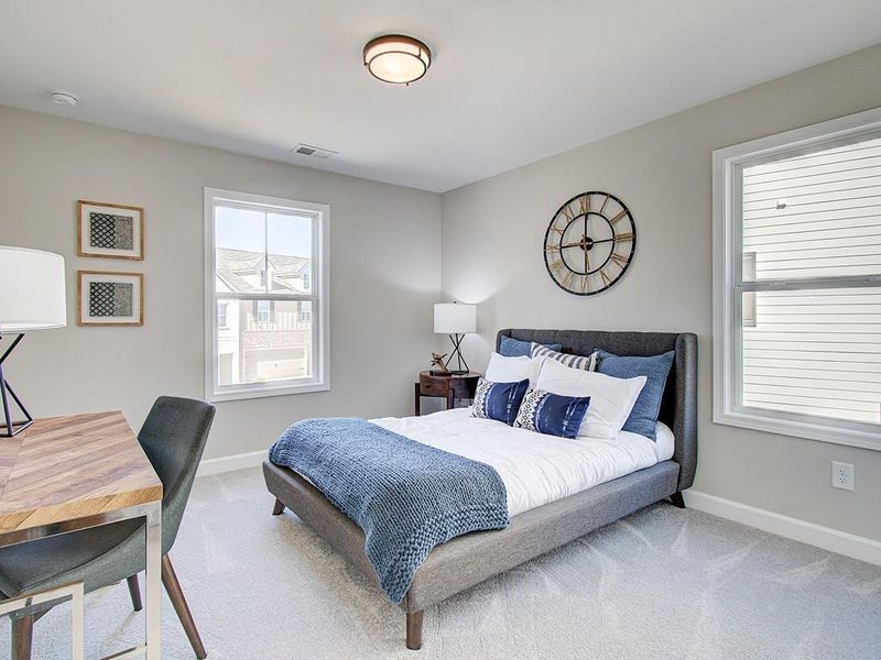 Furnished interior view inside a new home in Wilkins Walk, Mableton (Image 10).