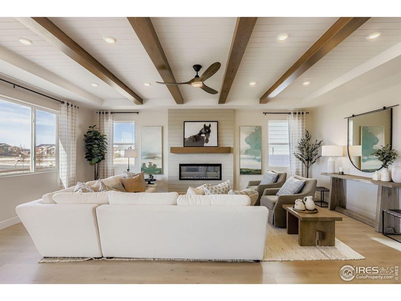 Furnished interior view inside a new home in Trevenna, Windsor (Image 27).