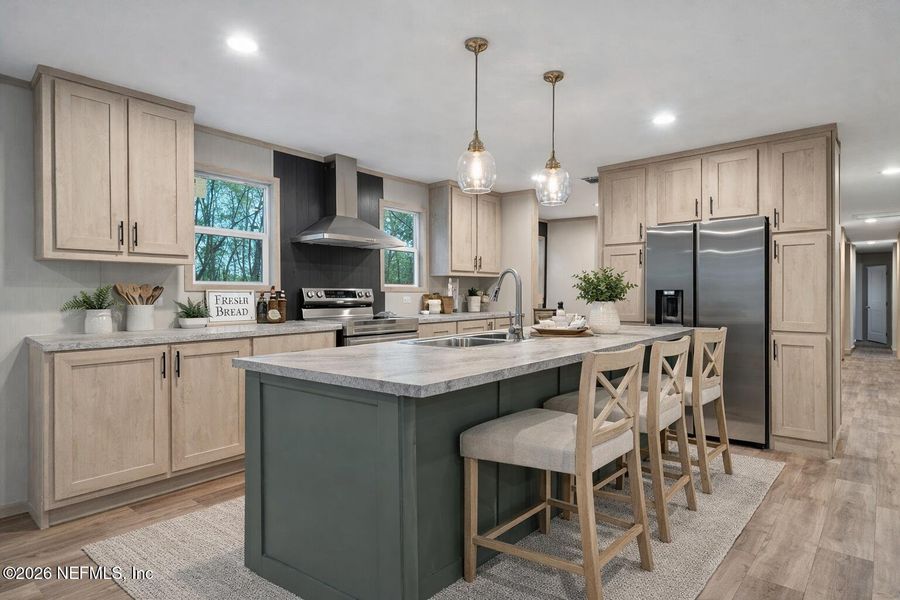 Furnished interior view inside a new home in , Keystone Heights (Image 3).