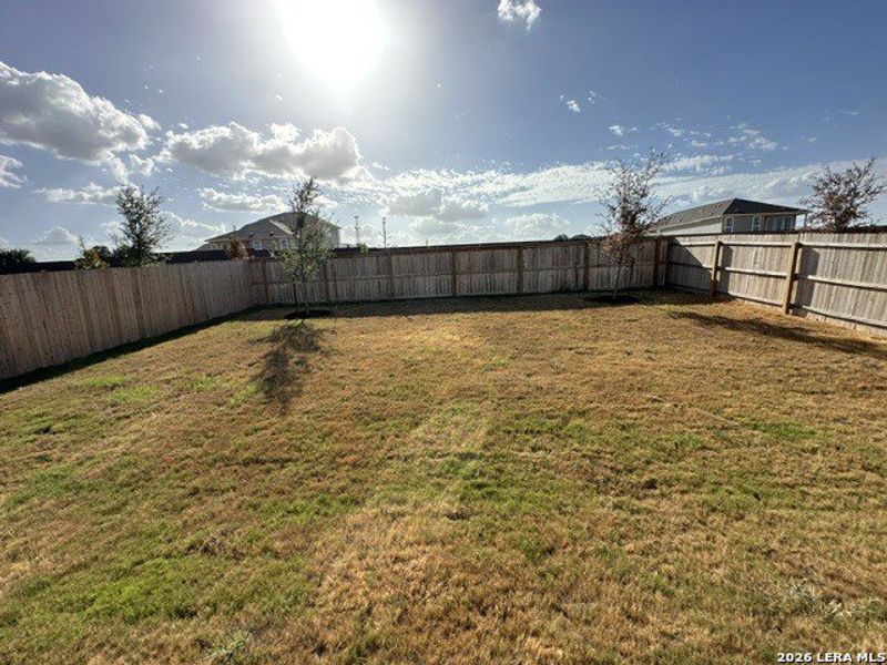 Exterior details and patio area of a home in Juniper Ranch, Spring Branch (Image 3).