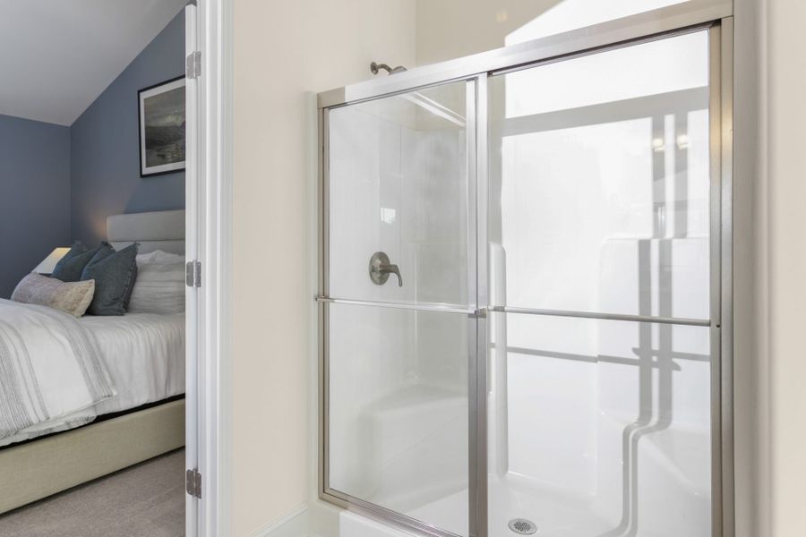 Representative furnished interior of a home built from the Kendall by Keystone Homes NC in Royal Pines, Trinity (Image 11).