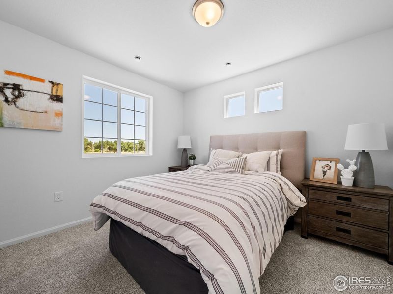 Furnished interior view inside a new home in , Johnstown (Image 33).