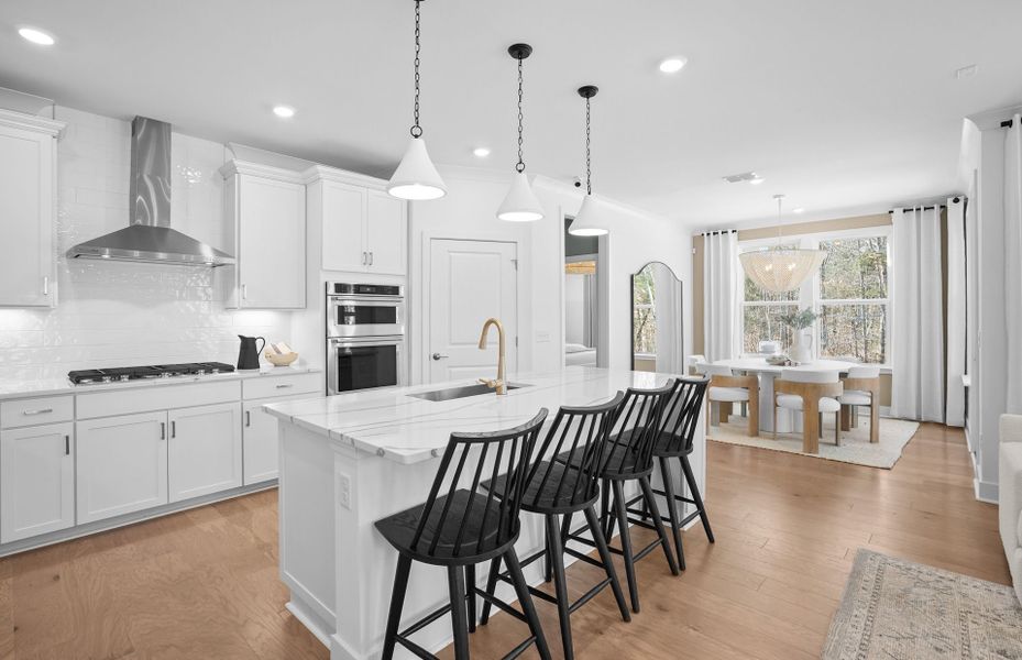 Representative furnished interior of a home built from the Mystique by Pulte Homes in Forest Creek, Waxhaw (Image 22).