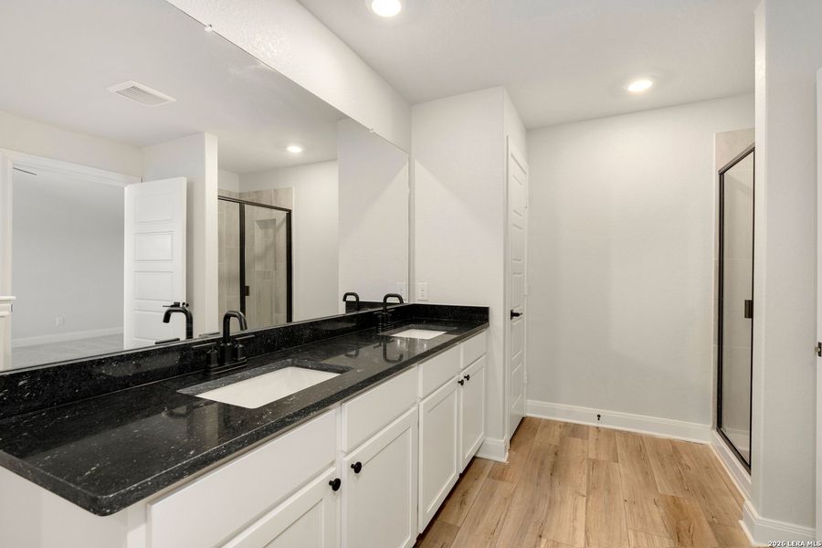 Furnished interior view inside a new home in Hightop Ridge, Converse (Image 6).