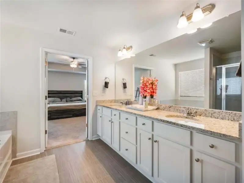 Furnished interior view inside a new home in Joel's Landing, Monroe (Image 44).