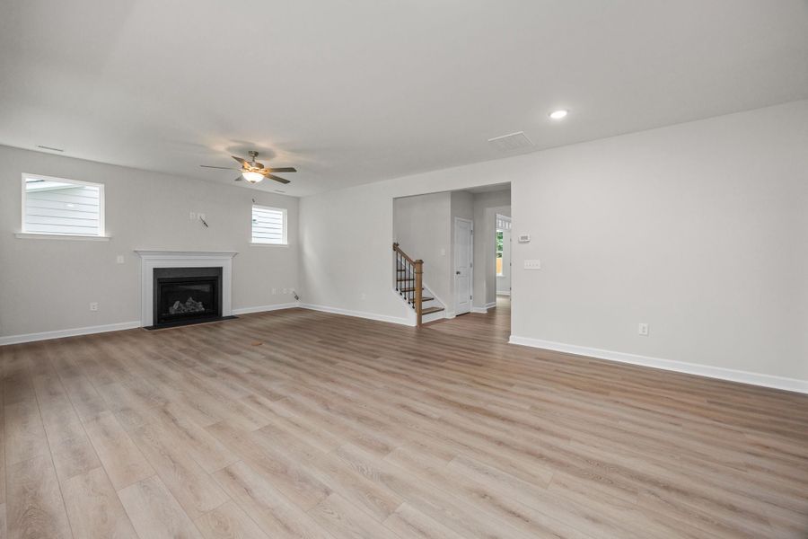 Representative unfurnished interior of a home built from the The Aspen by Davidson Homes LLC in Springvale South, Fuquay Varina (Image 22). Representative unfurnished interior of a home built from the The Aspen by Davidson Homes LLC in Springvale South, Fuquay Varina (Image 22).