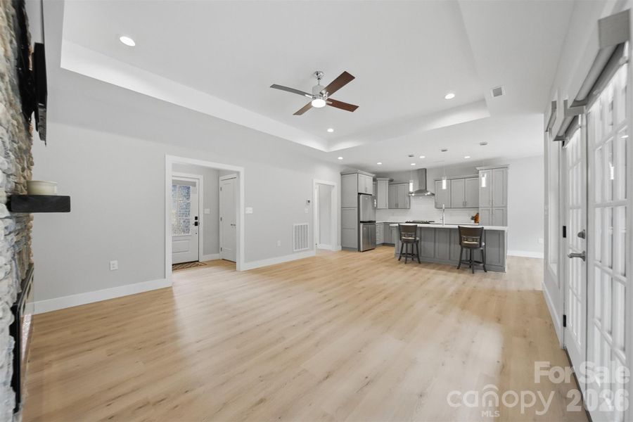 Spacious, unfurnished interior of a new home in , Hickory (Image 13).