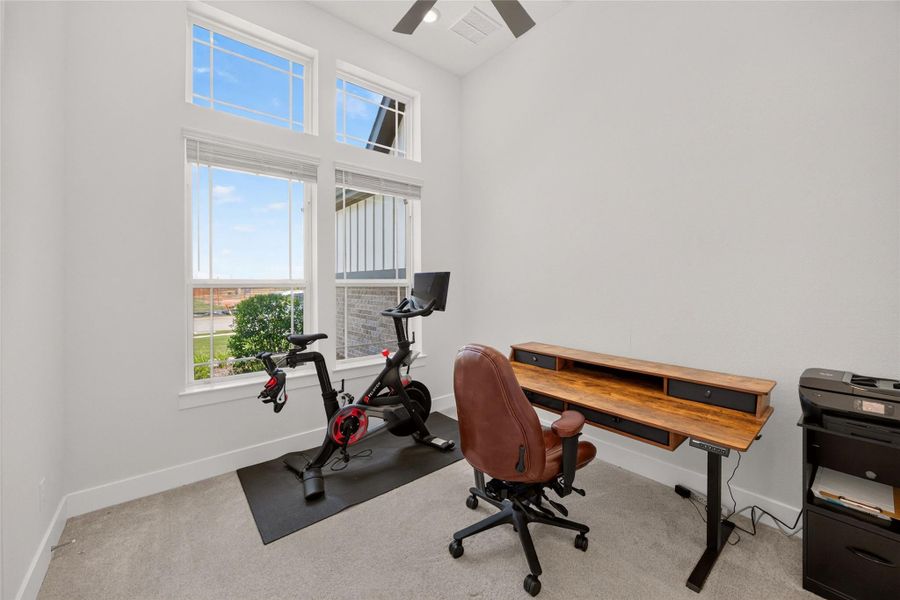 Furnished interior view inside a new home in Fulshear Lakes, Fulshear (Image 10).