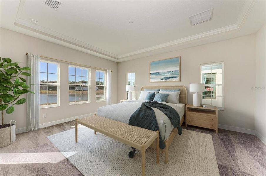 Furnished interior view inside a new home in Hawkstone, Lithia (Image 6).