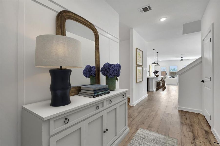 Furnished interior view inside a new home in Rolling Ridge, Van Alstyne (Image 17).