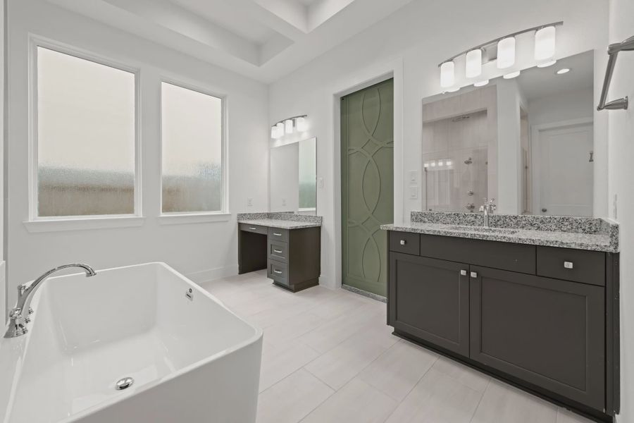 Representative furnished interior of a home built from the Rivers by Chesmar Homes in Attwater 65's, Waller (Image 6).