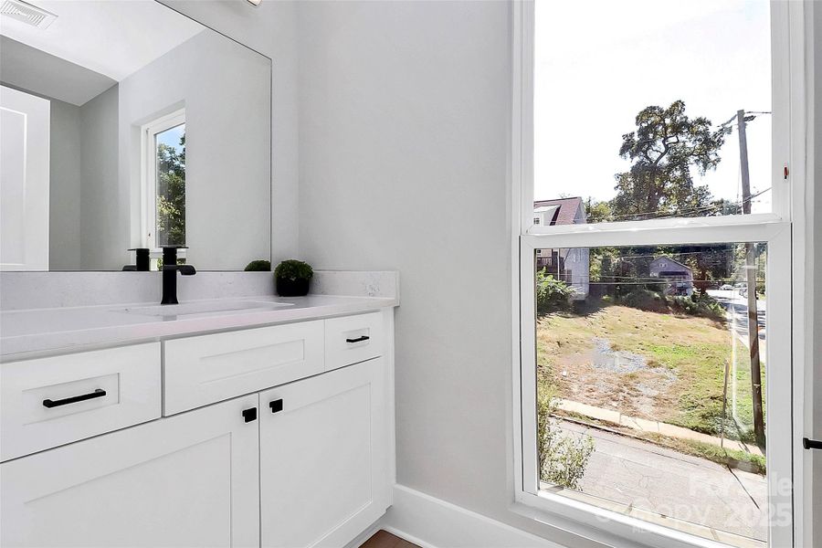 Furnished interior view inside a new home in , Charlotte (Image 12).