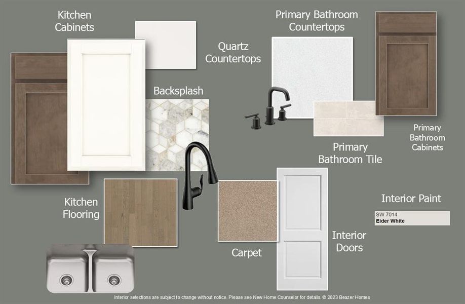 Beazer Homes Brookville Estates Parker Design Image.