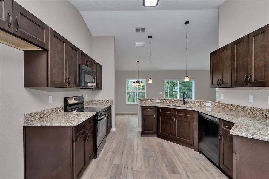 Furnished interior view inside a new home in , Belleview (Image 6).