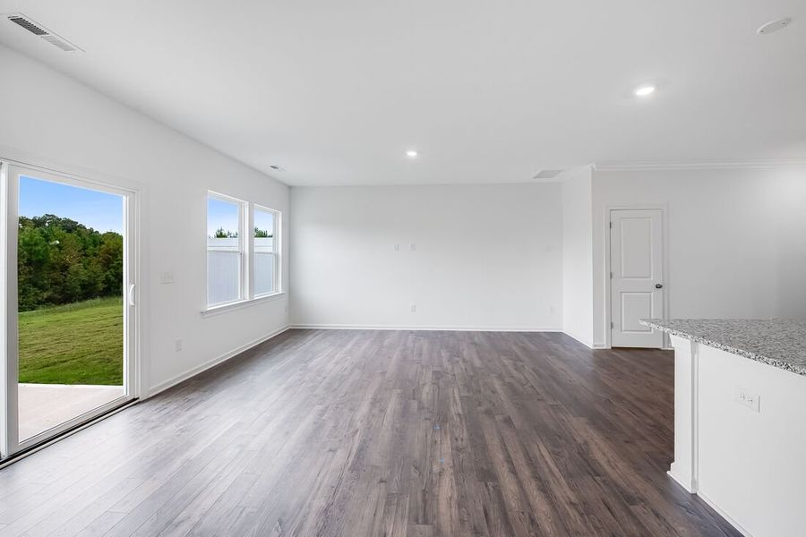 Spacious, unfurnished interior of a new home in Magnolia Townes, Wendell (Image 11). Spacious, unfurnished interior of a new home in Magnolia Townes, Wendell (Image 11).