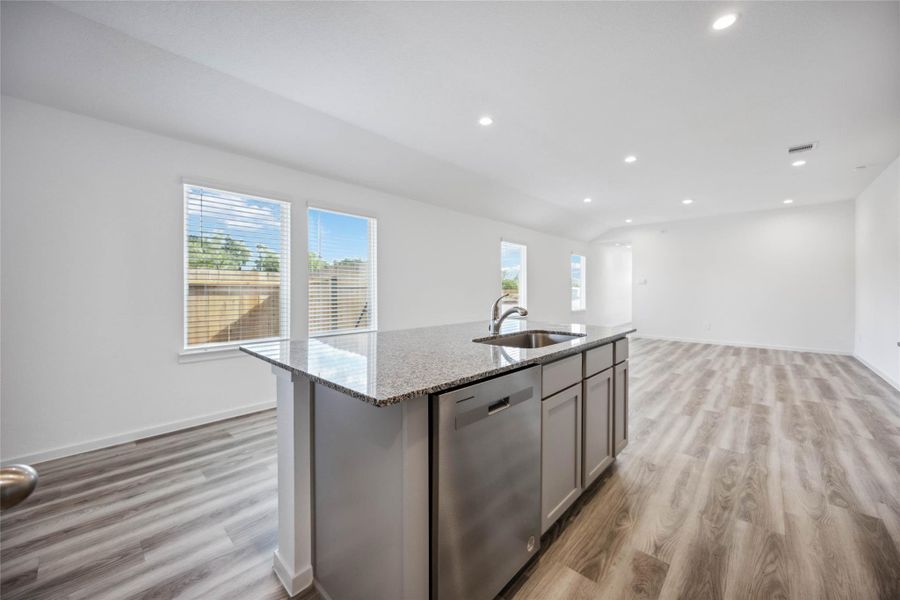 Furnished interior view inside a new home in , Houston (Image 3).