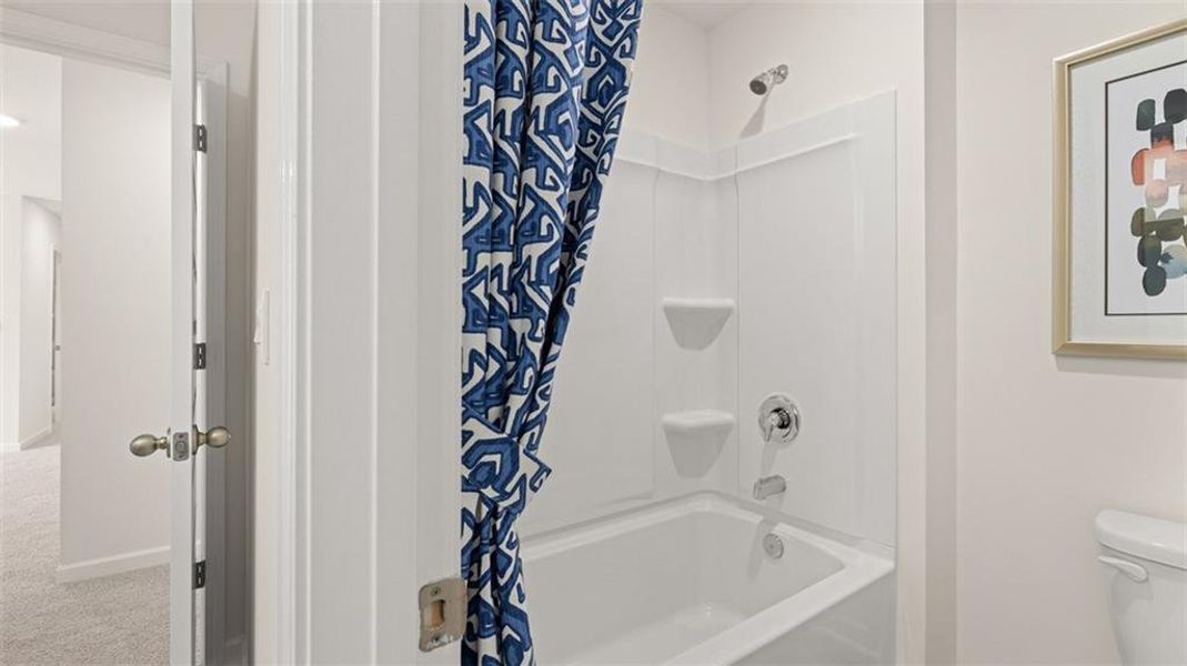 Furnished interior view inside a new home in Jackson Landing, Jefferson (Image 53). Furnished interior view inside a new home in Jackson Landing, Jefferson (Image 53).